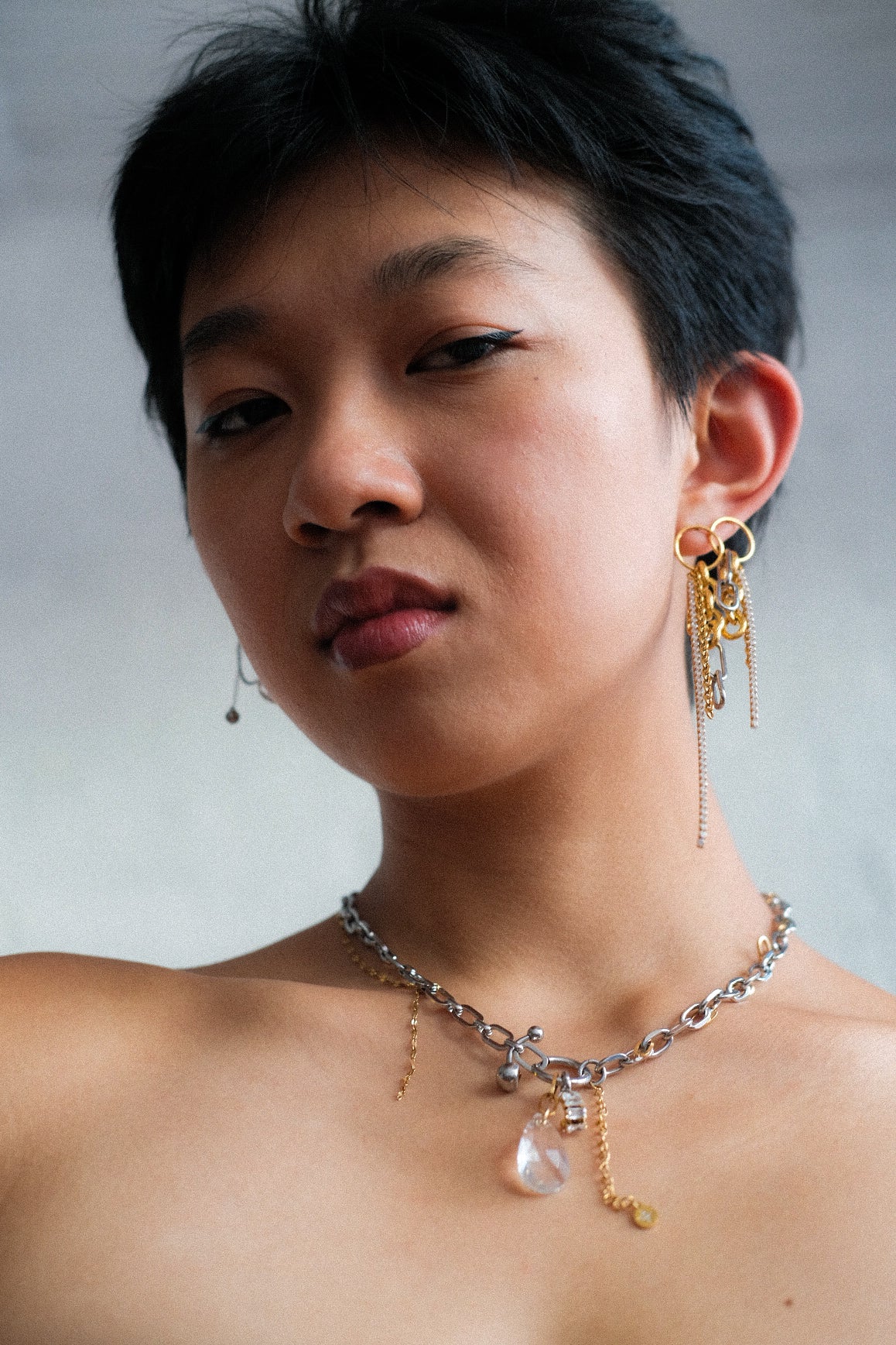 X - Wheel of Fortune modular necklace