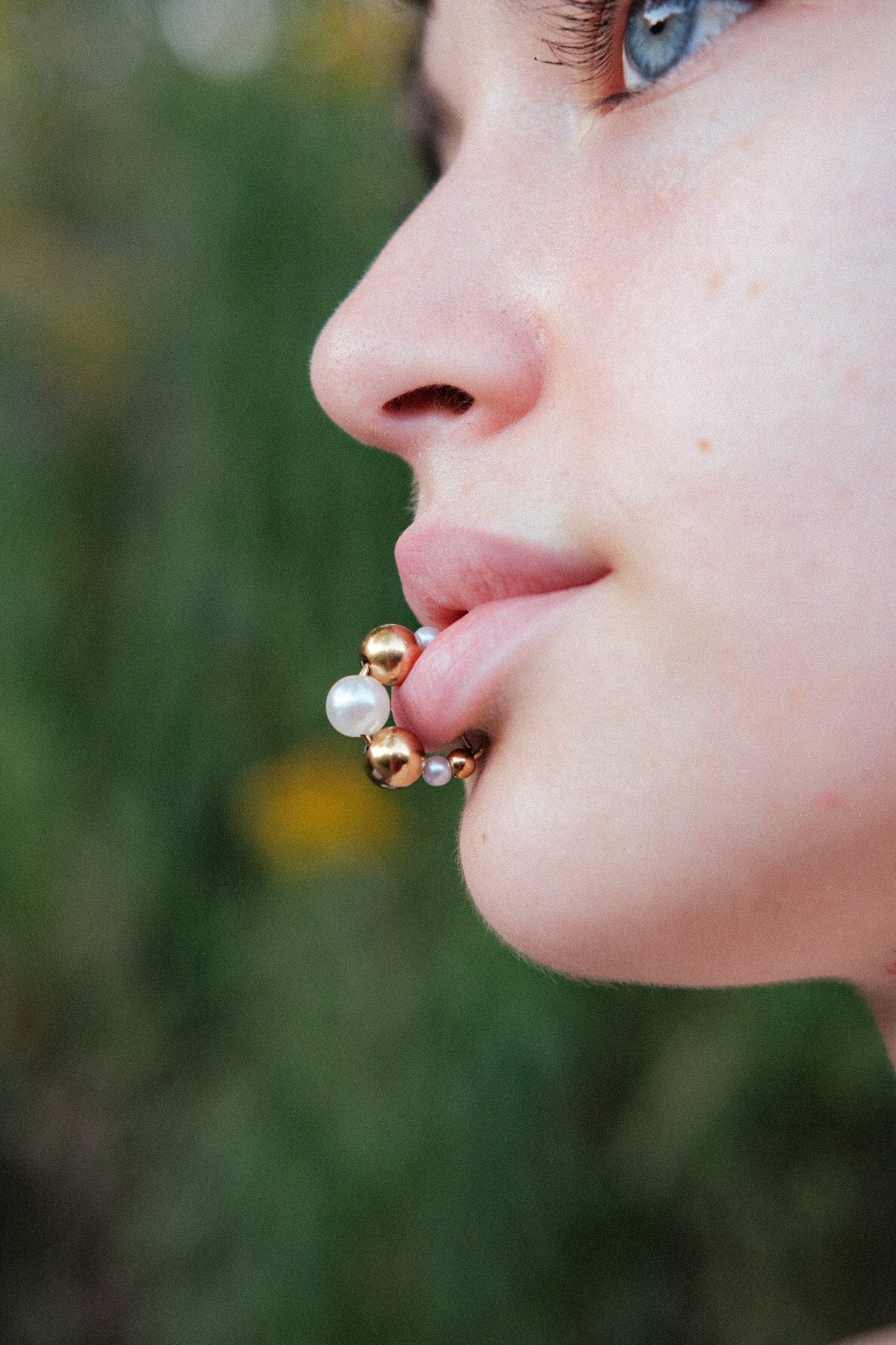 King of Pentacles earcuff