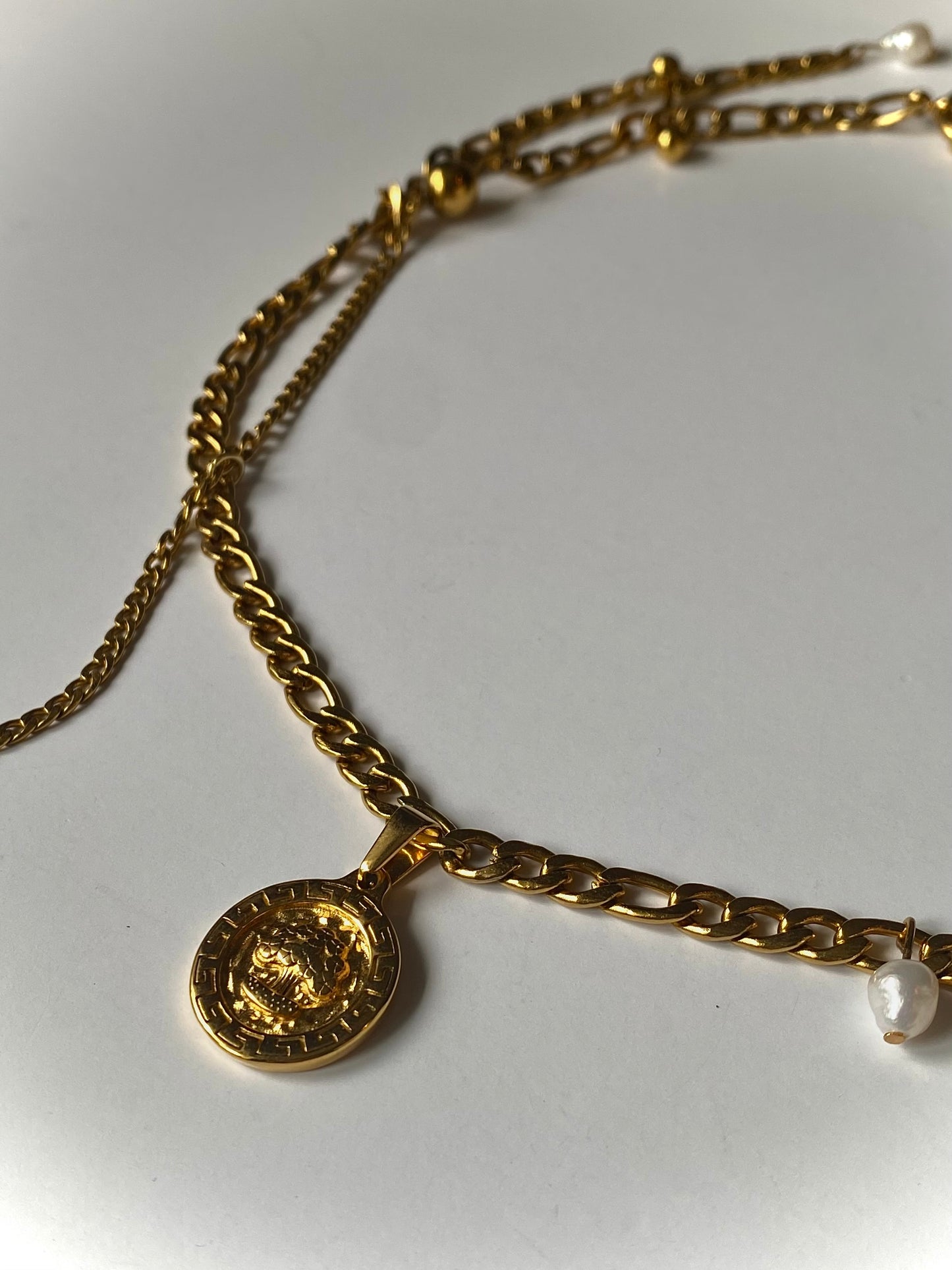 5 of Pentacles 360° necklace