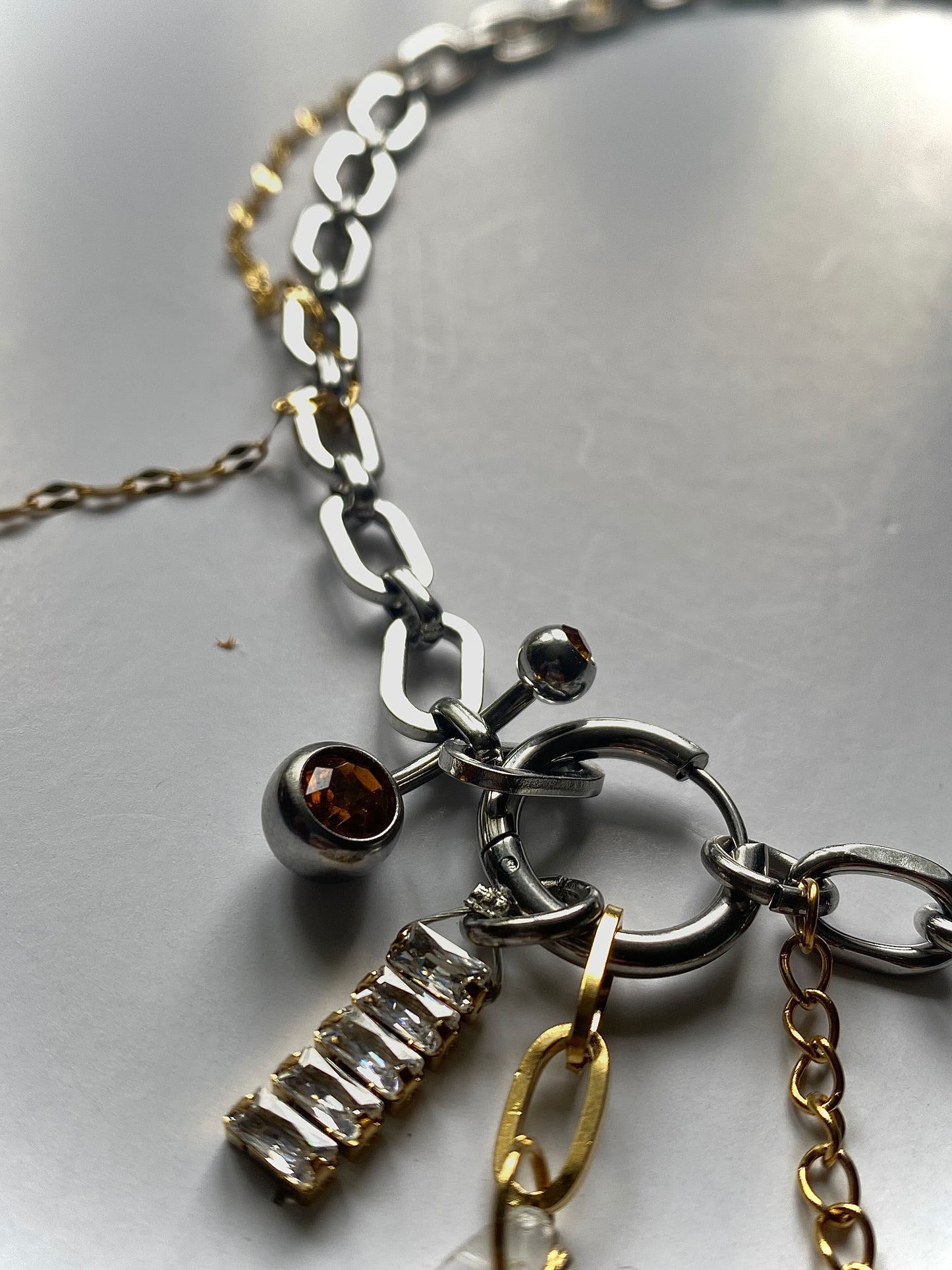 X - Wheel of Fortune modular necklace