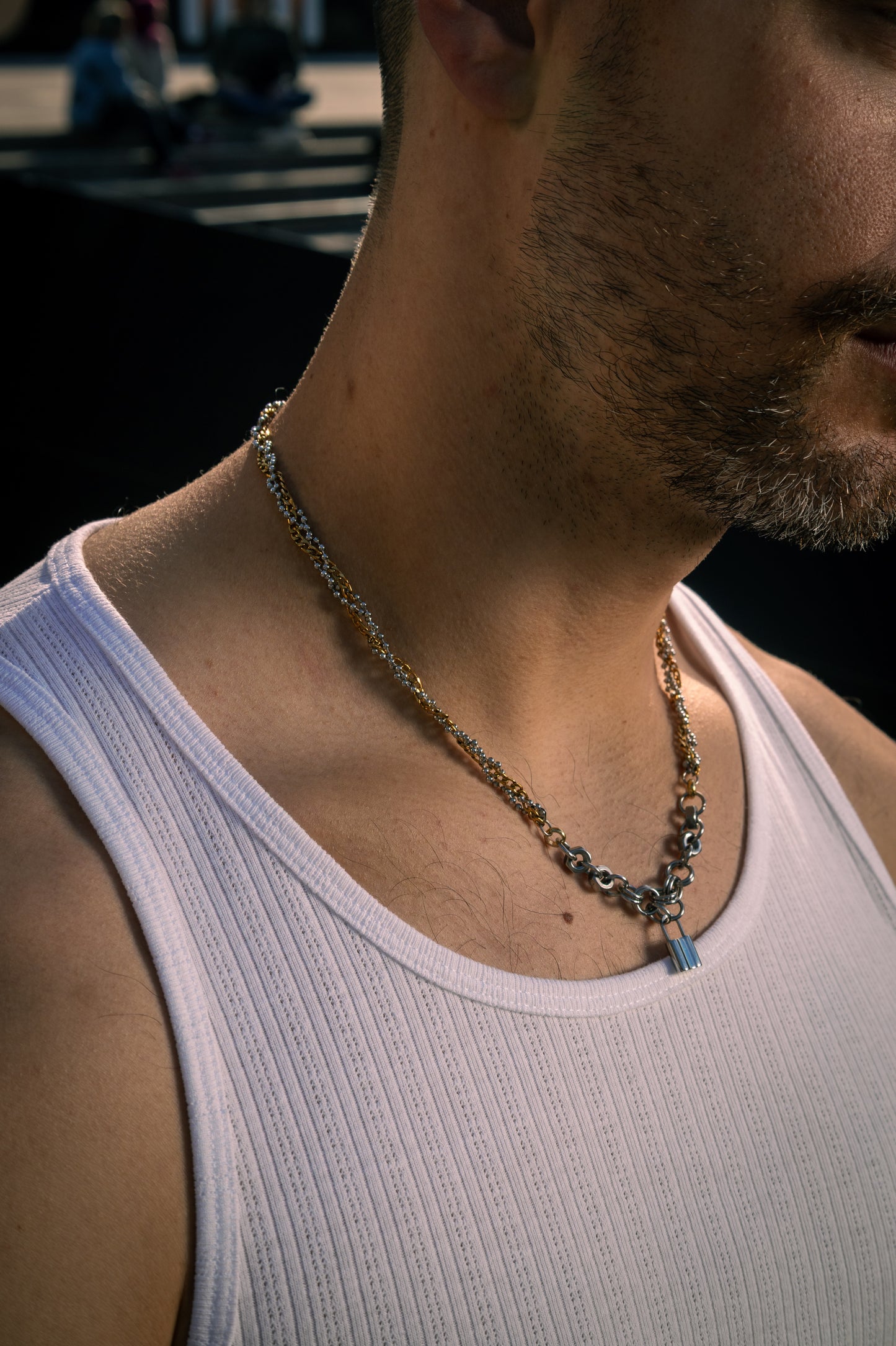 Mugshot necklace