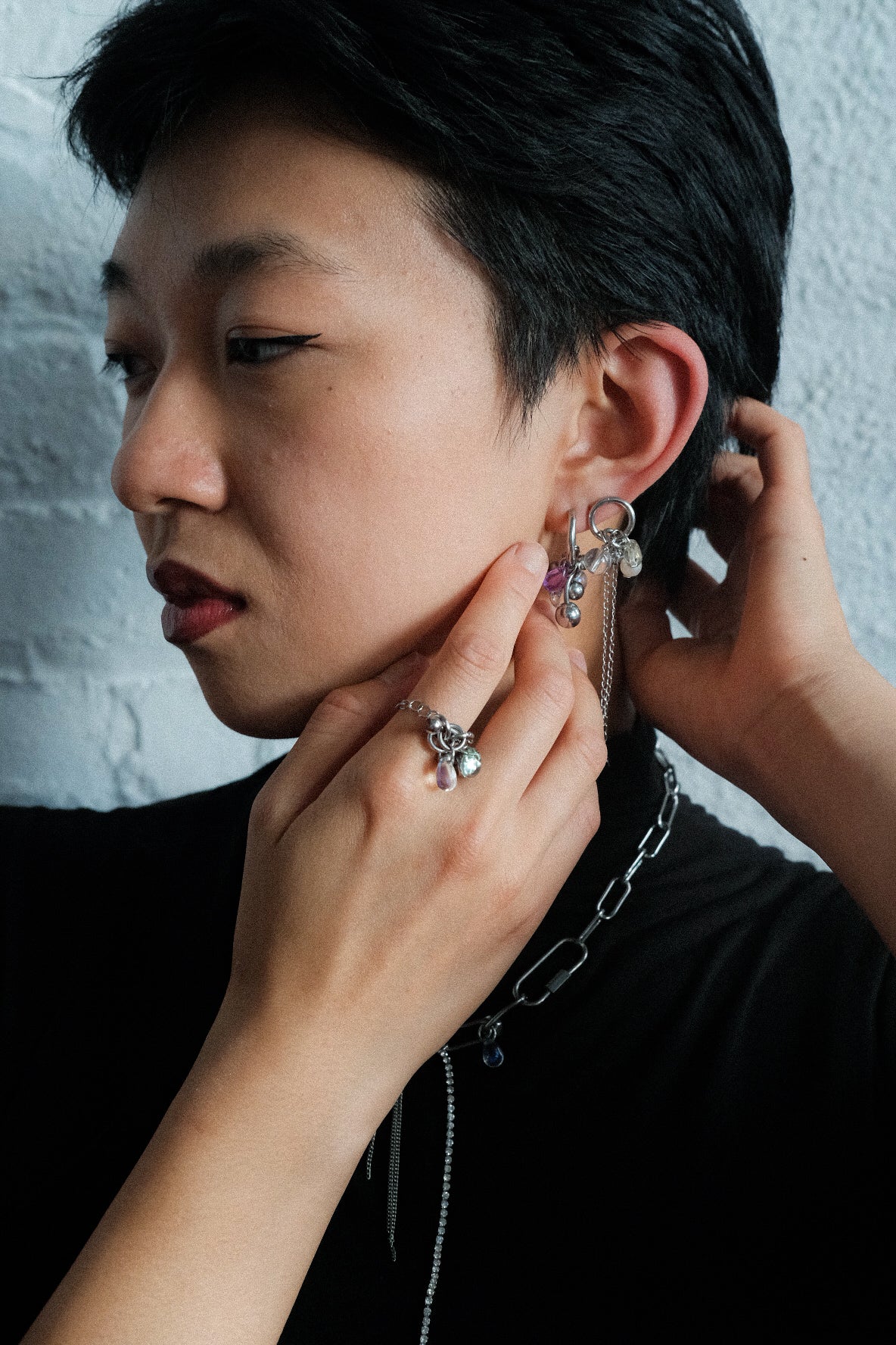 II - The High Priestess cluster ring