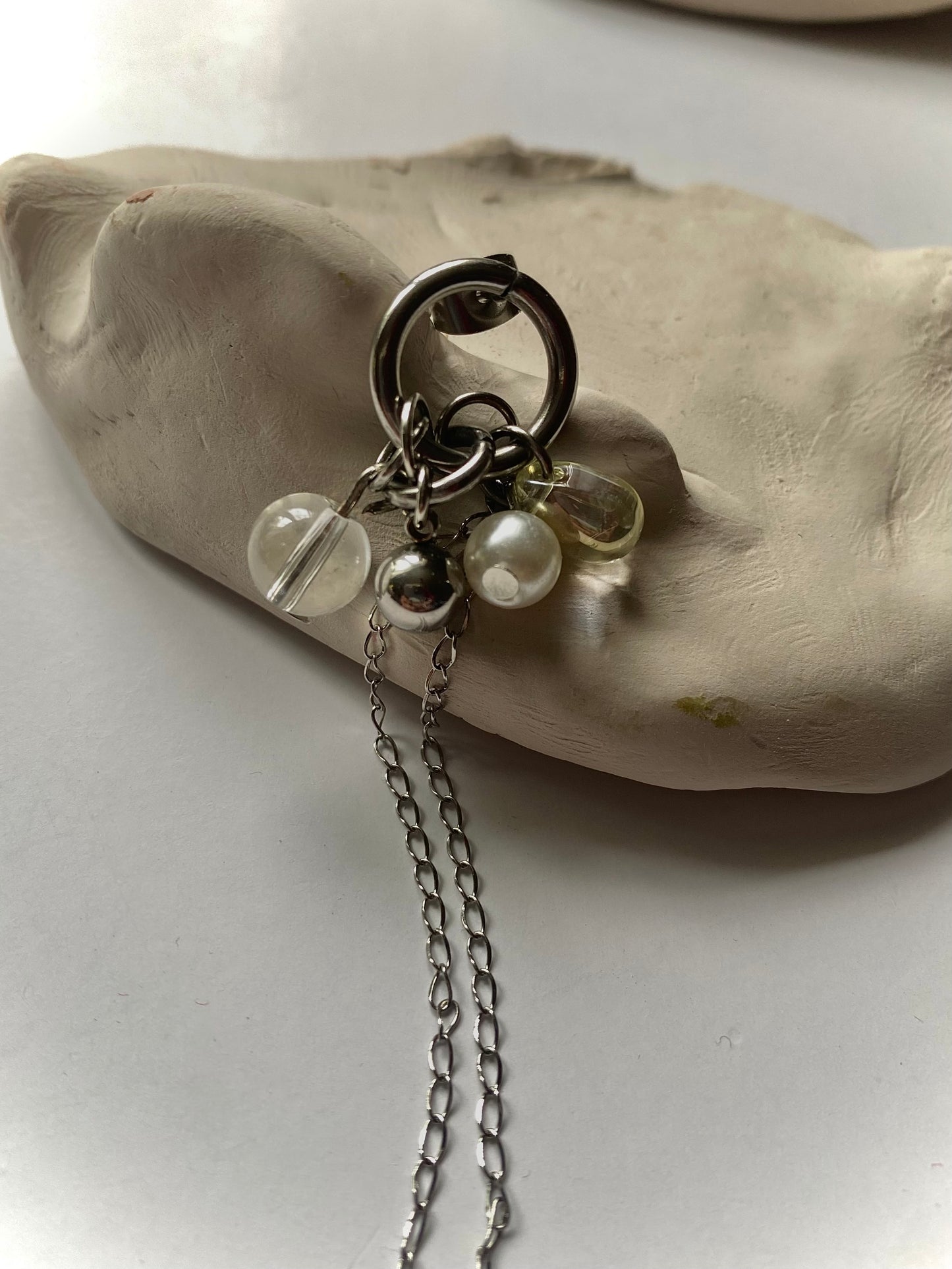 8 of Cups mono-earring