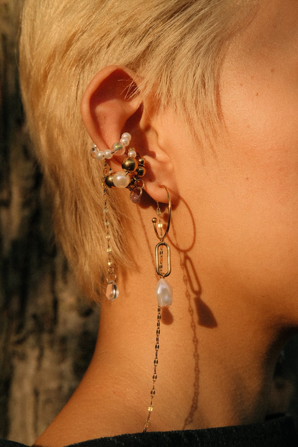 XII - The Hanged Man earcuff