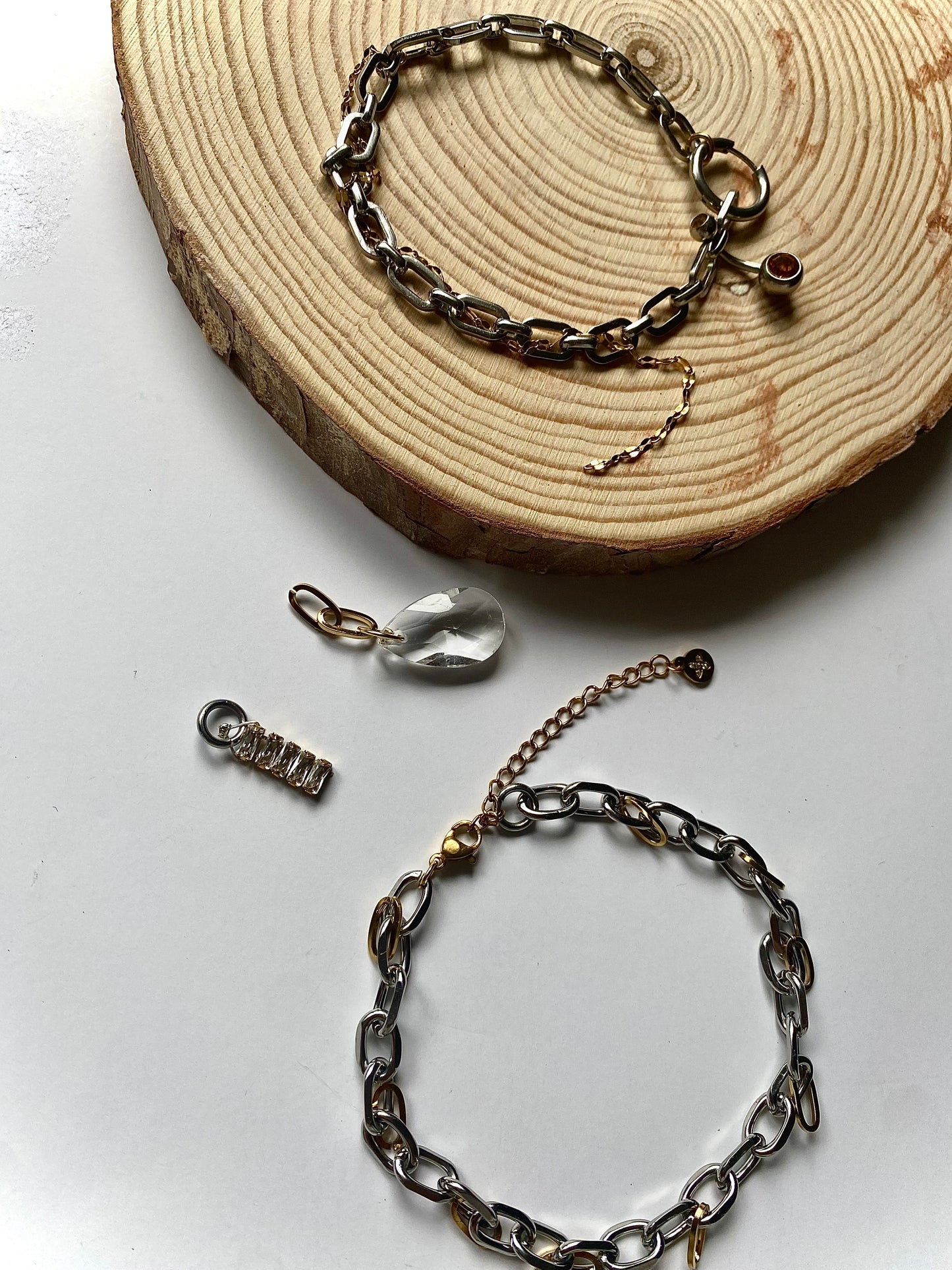 X - Wheel of Fortune modular necklace