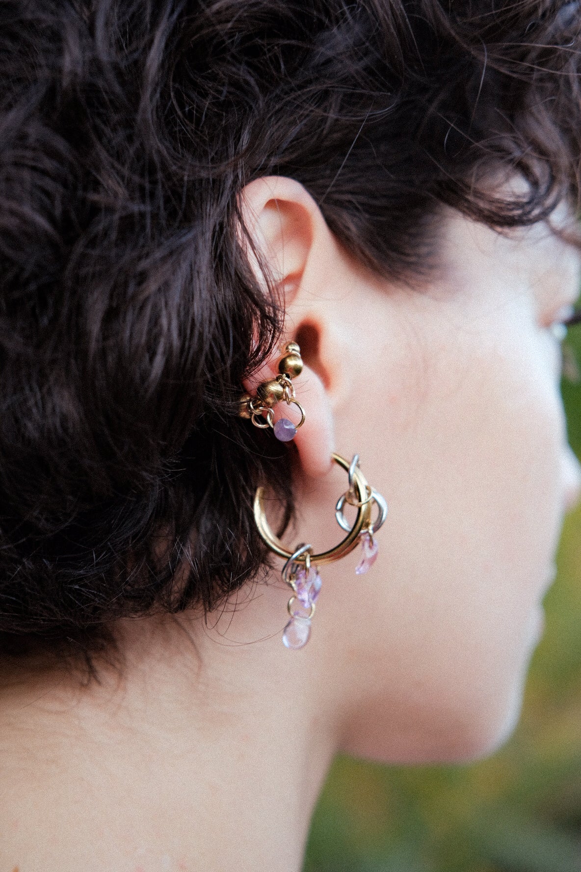 3 of Cups earrings