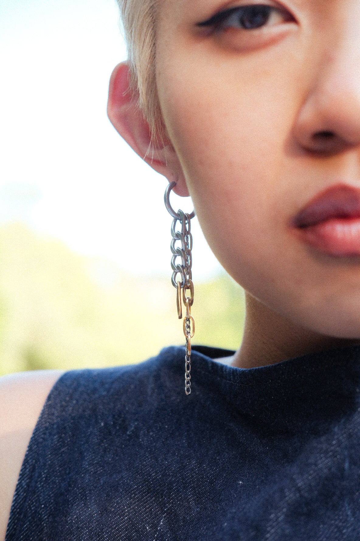 7 of Cups mono-earring