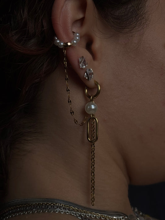 Children of Paradise earcuff & earring duo