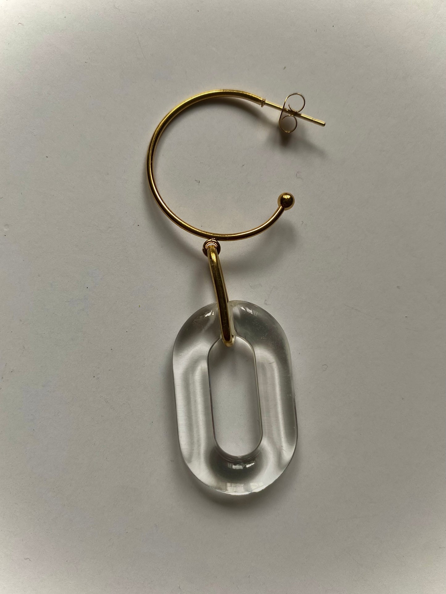 Ace of Swords mono-earring
