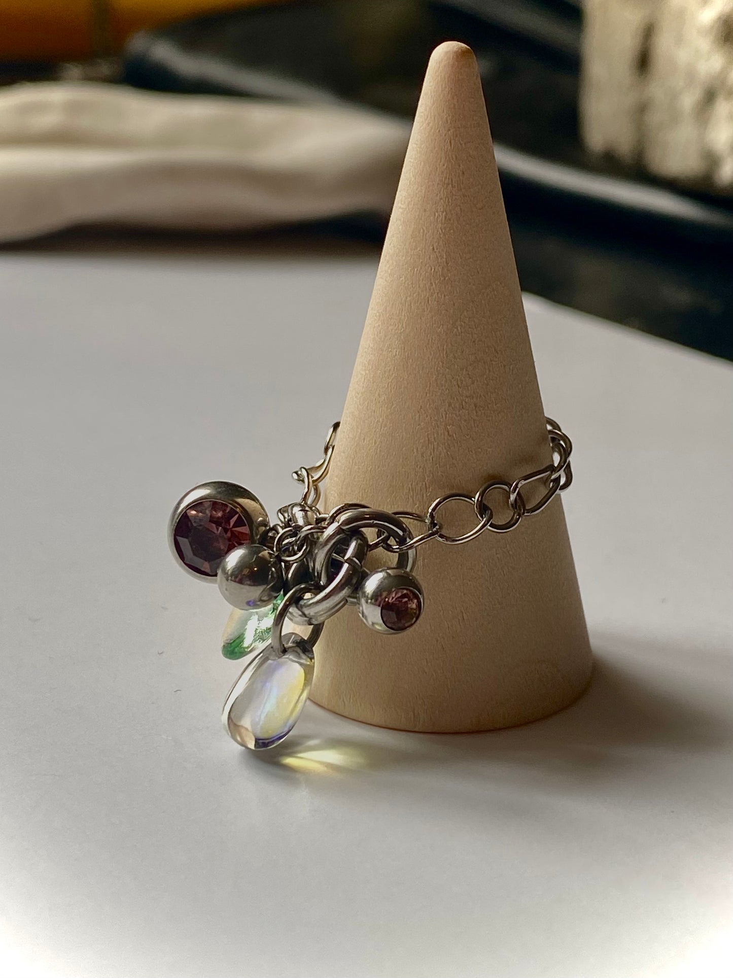 II - The High Priestess cluster ring