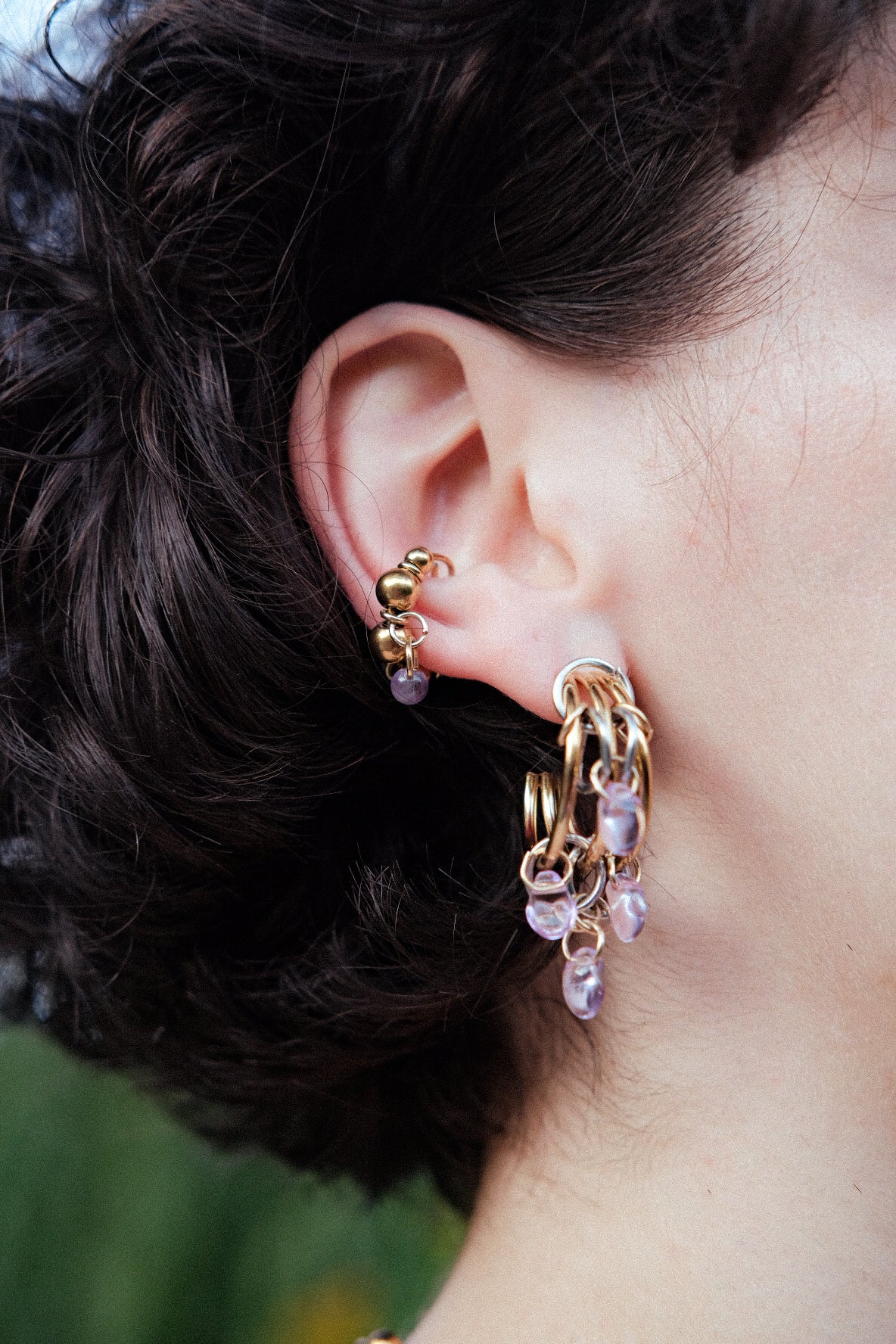 3 of Cups earrings