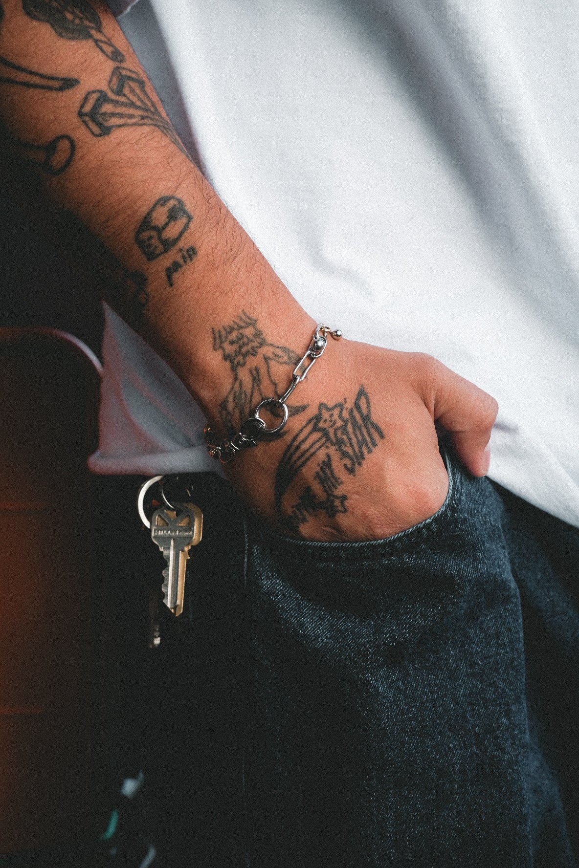 7 of Wands bracelet