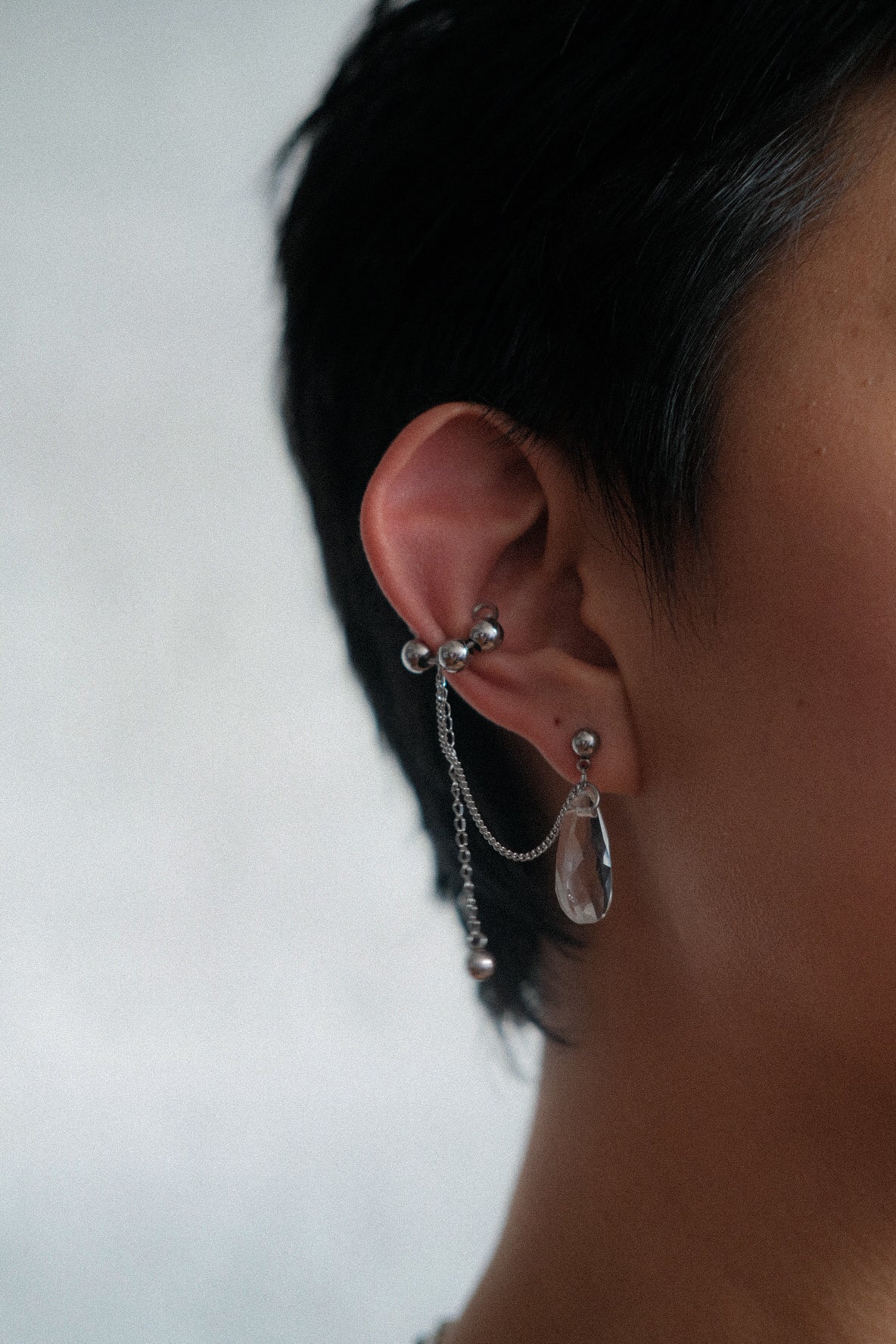 IV - The Emperor earcuff & earring duo