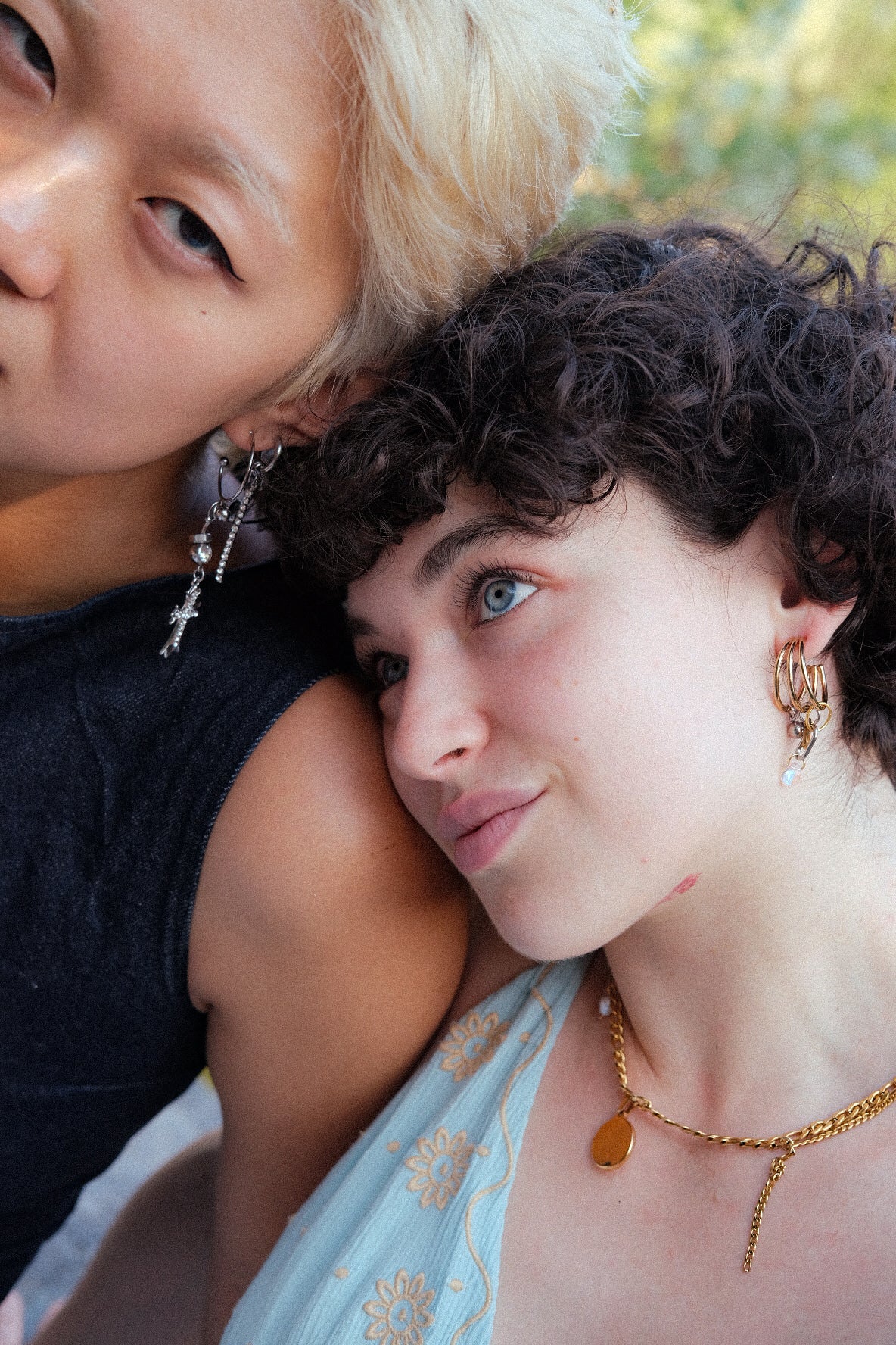 3 of Cups earrings