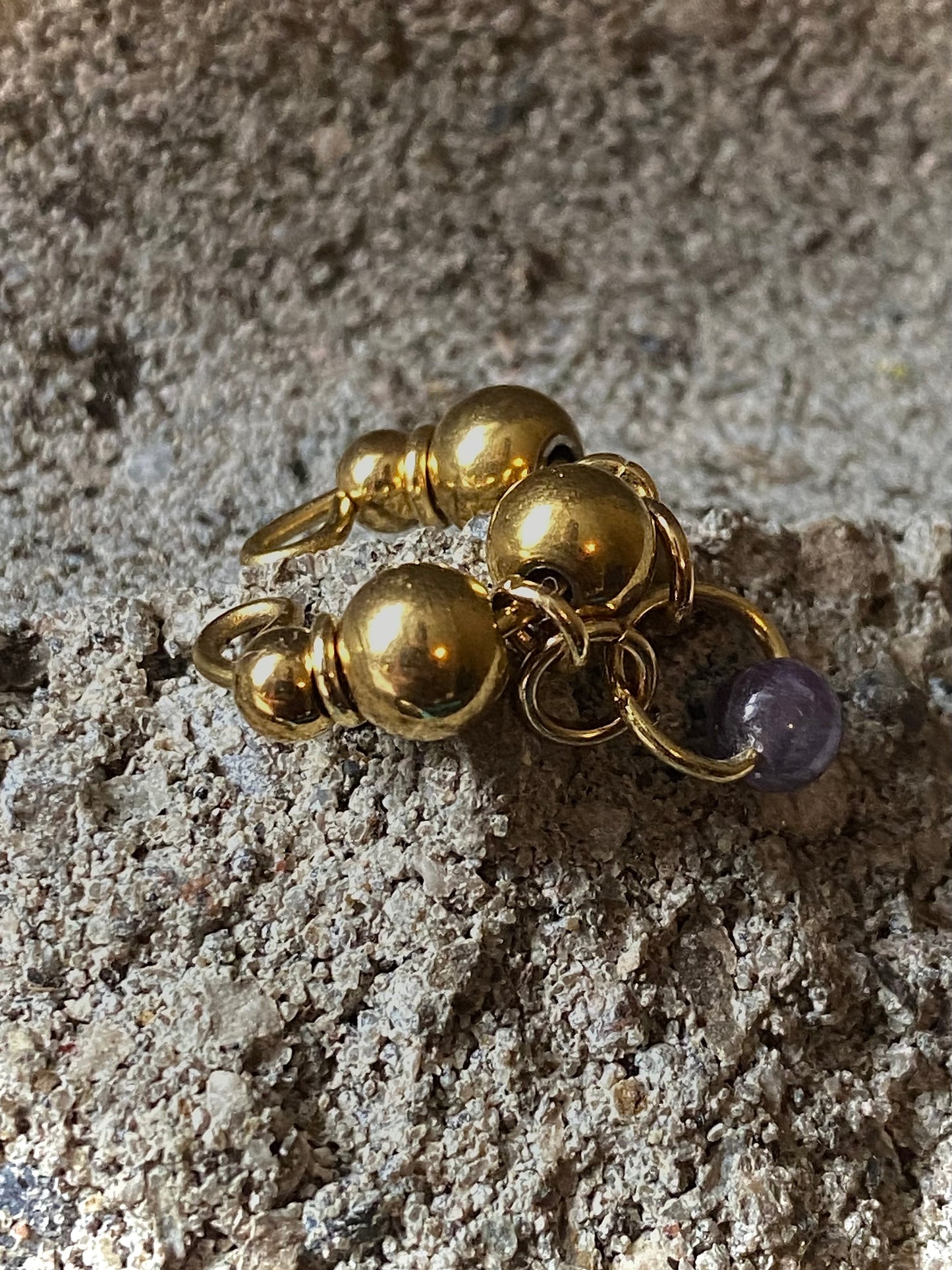 King of Wands earcuff