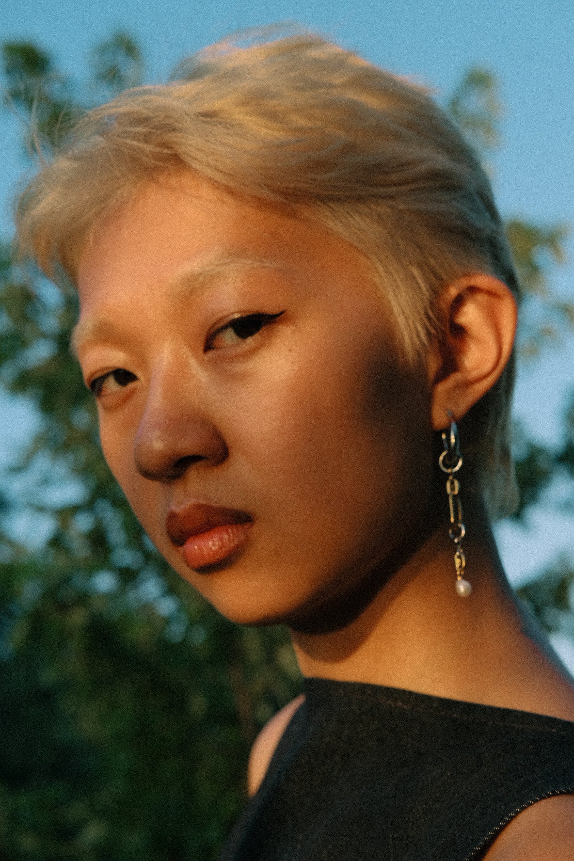IX - The Hermit mono-earring