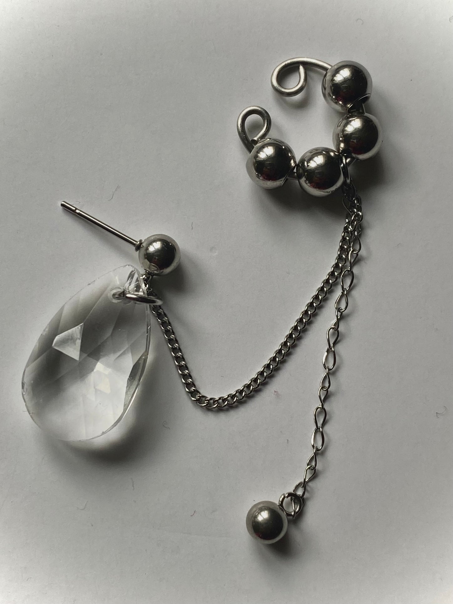 IV - The Emperor earcuff & earring duo