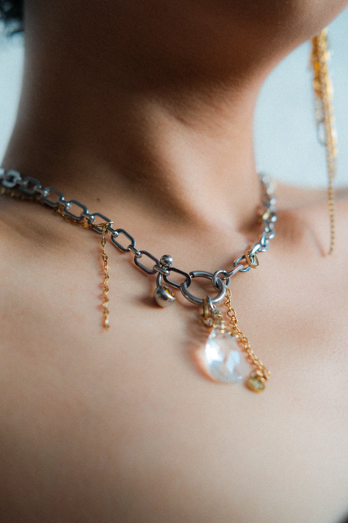 X - Wheel of Fortune modular necklace