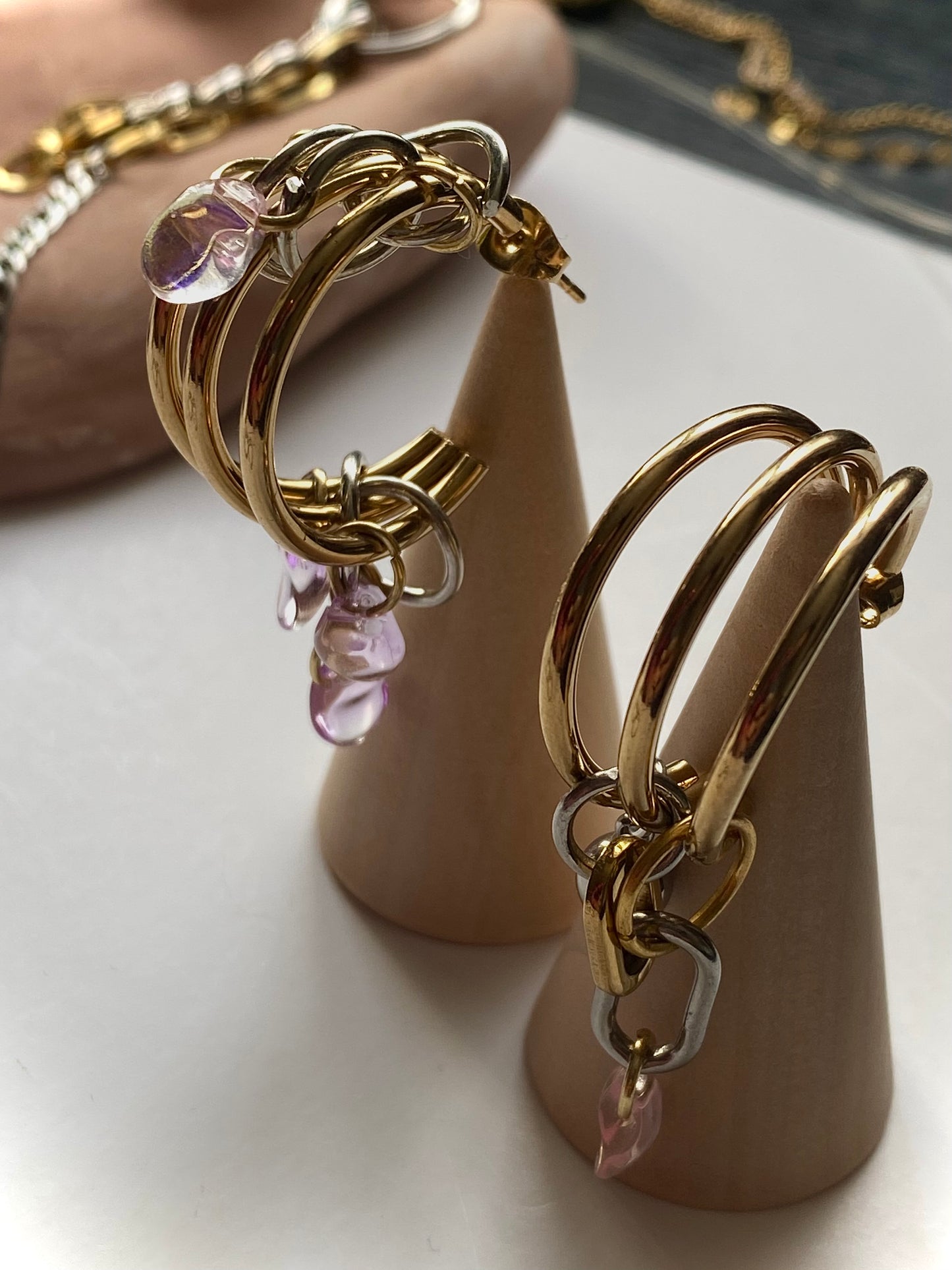3 of Cups earrings