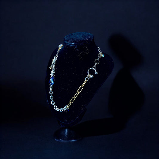 collier blues - EXCLUSIVITÉ OUTSIDER