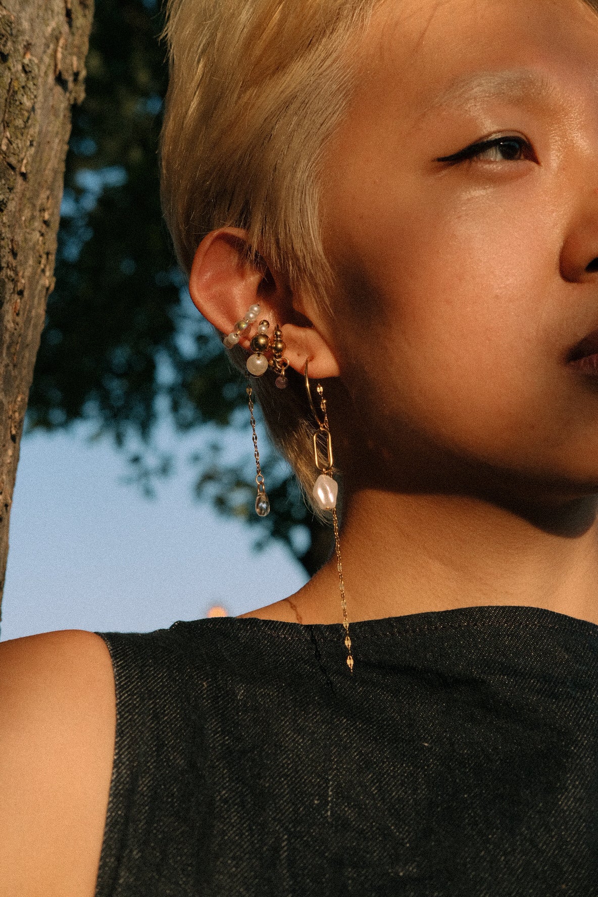 XII - The Hanged Man earcuff