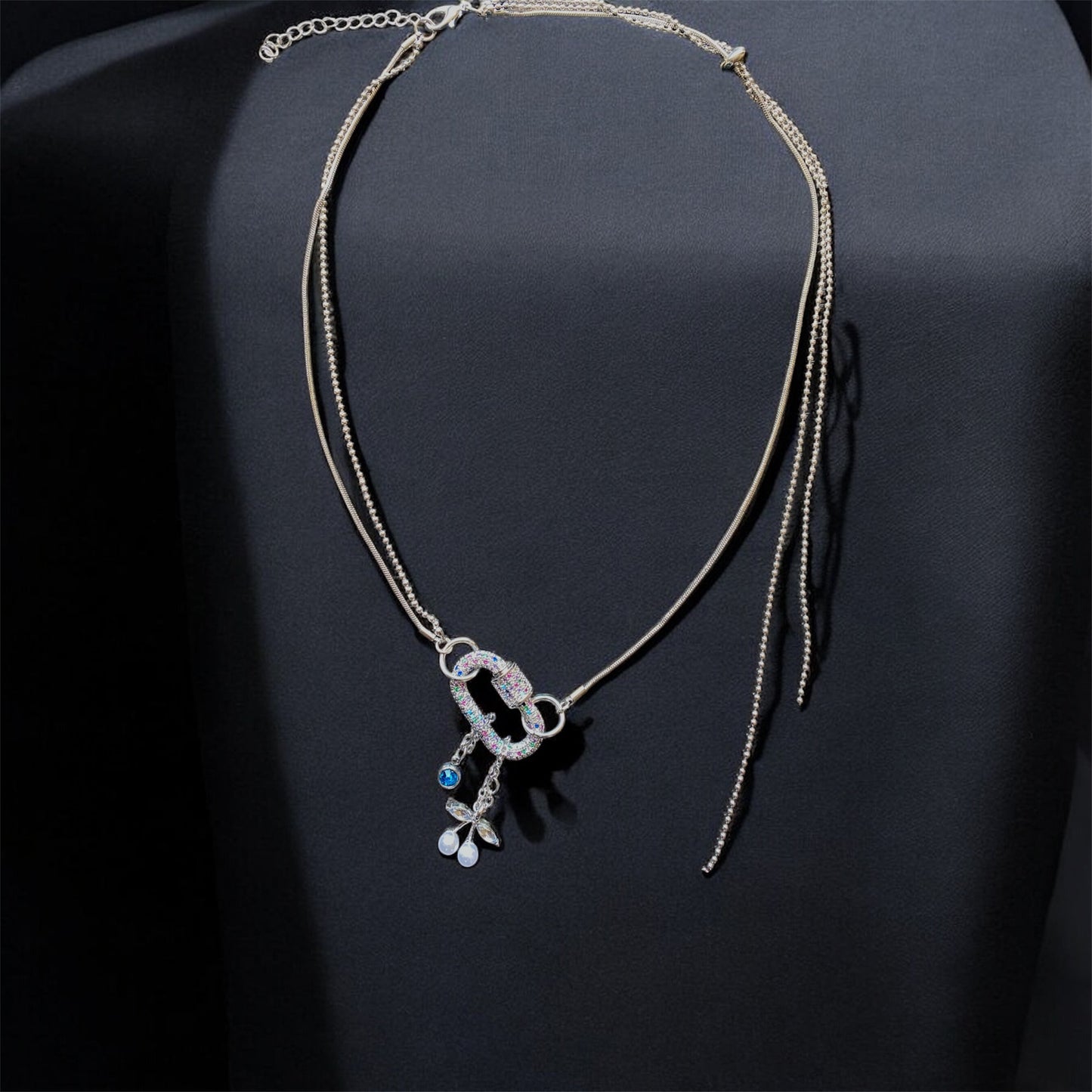collier vanishing lines - EXCLUSIVITÉ OUTSIDER