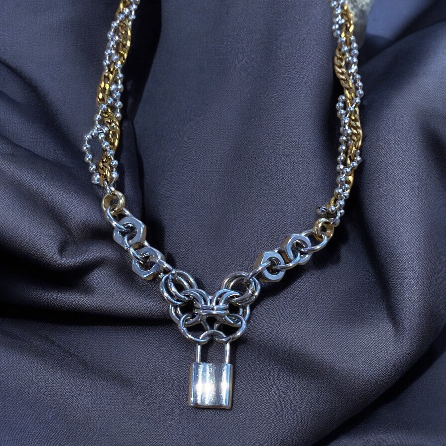Mugshot necklace