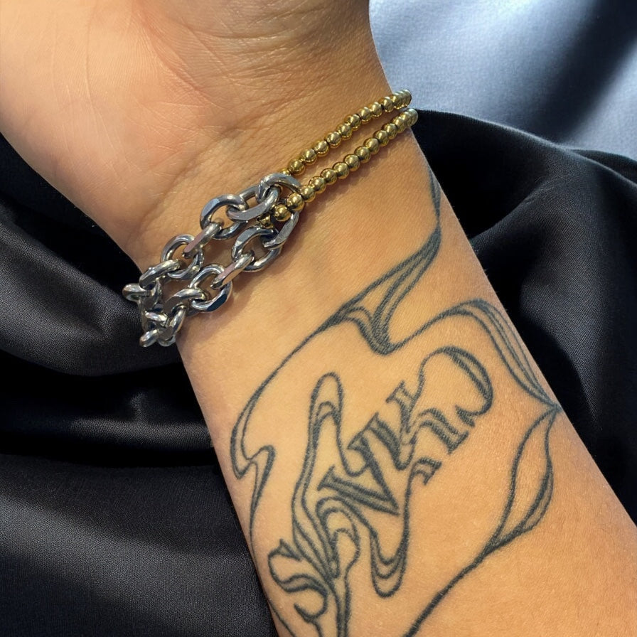 infiltrated bracelet