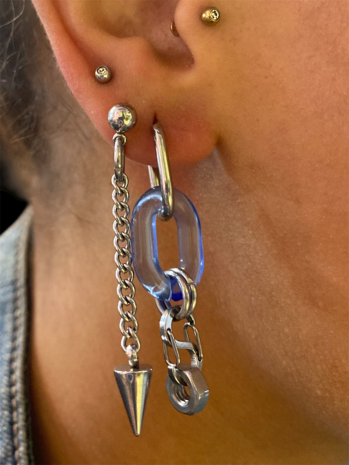 westside mono-earring