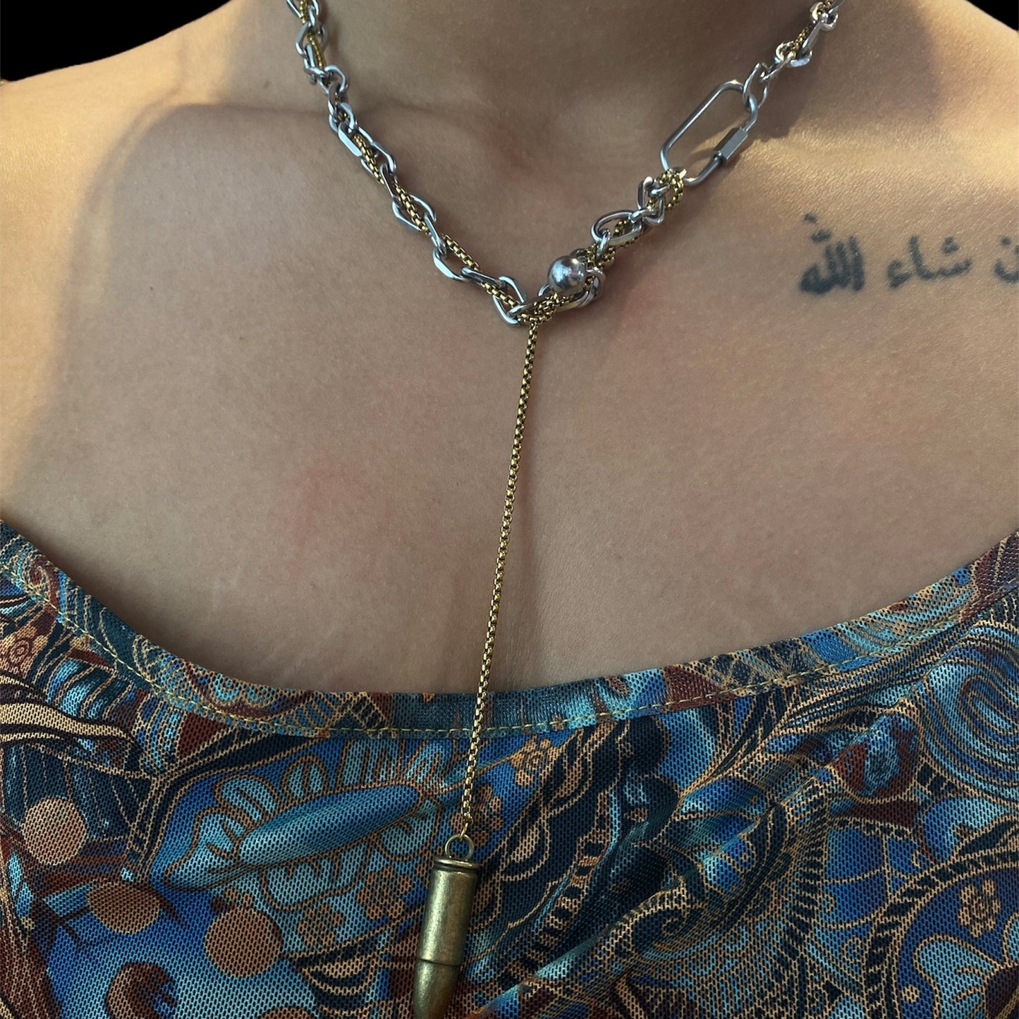 Cobalt necklace