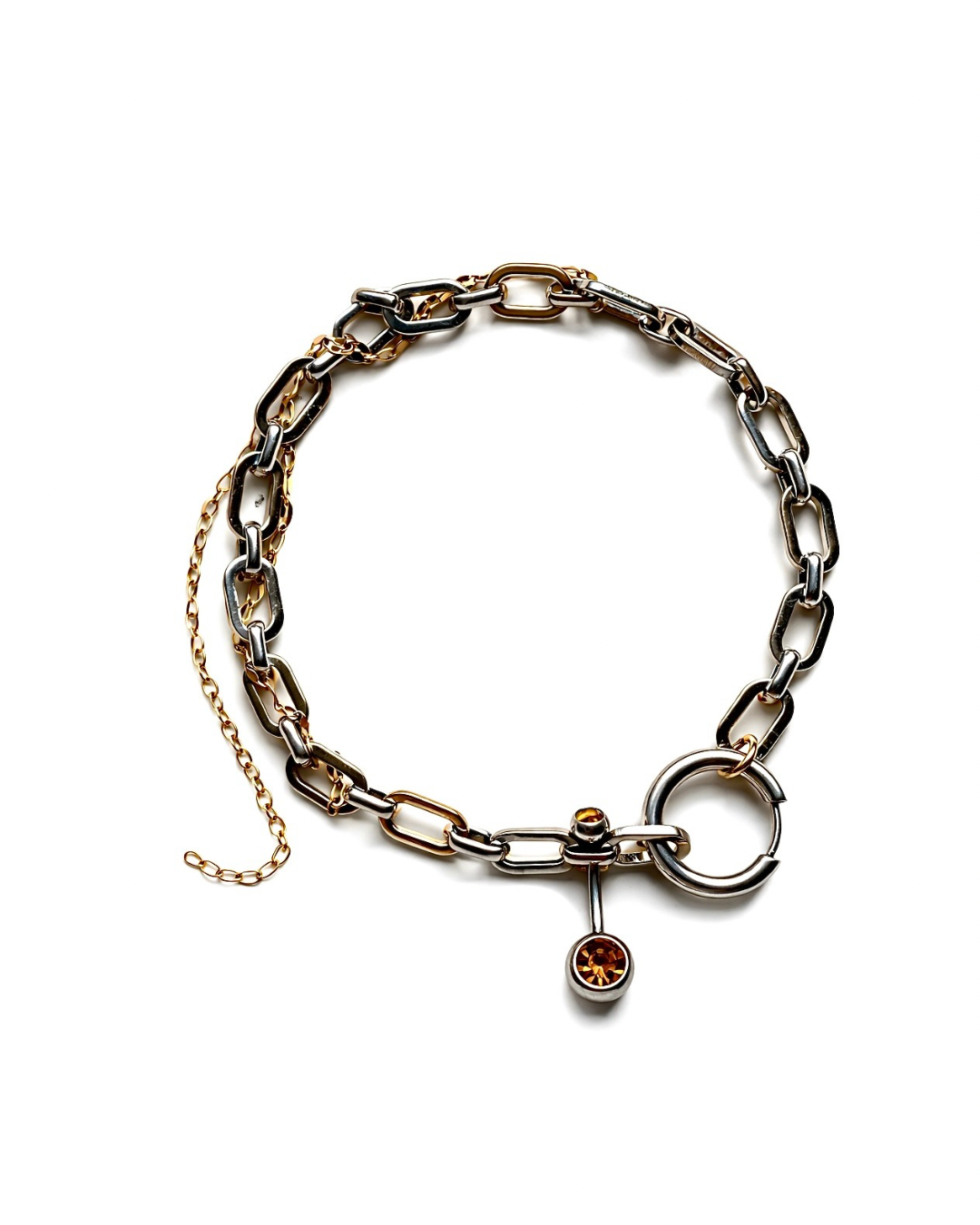 Wheel of Fortune • Modular necklace [3 in 1 - bracelet + earring + necklace]