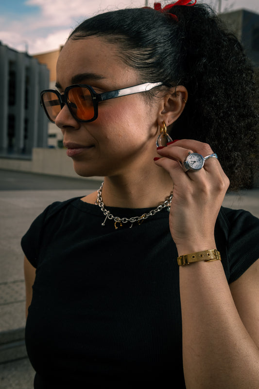 bracelet cuffed