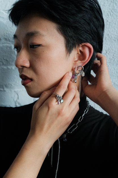 II - The High Priestess cluster ring