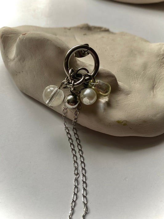 8 of Cups mono-earring