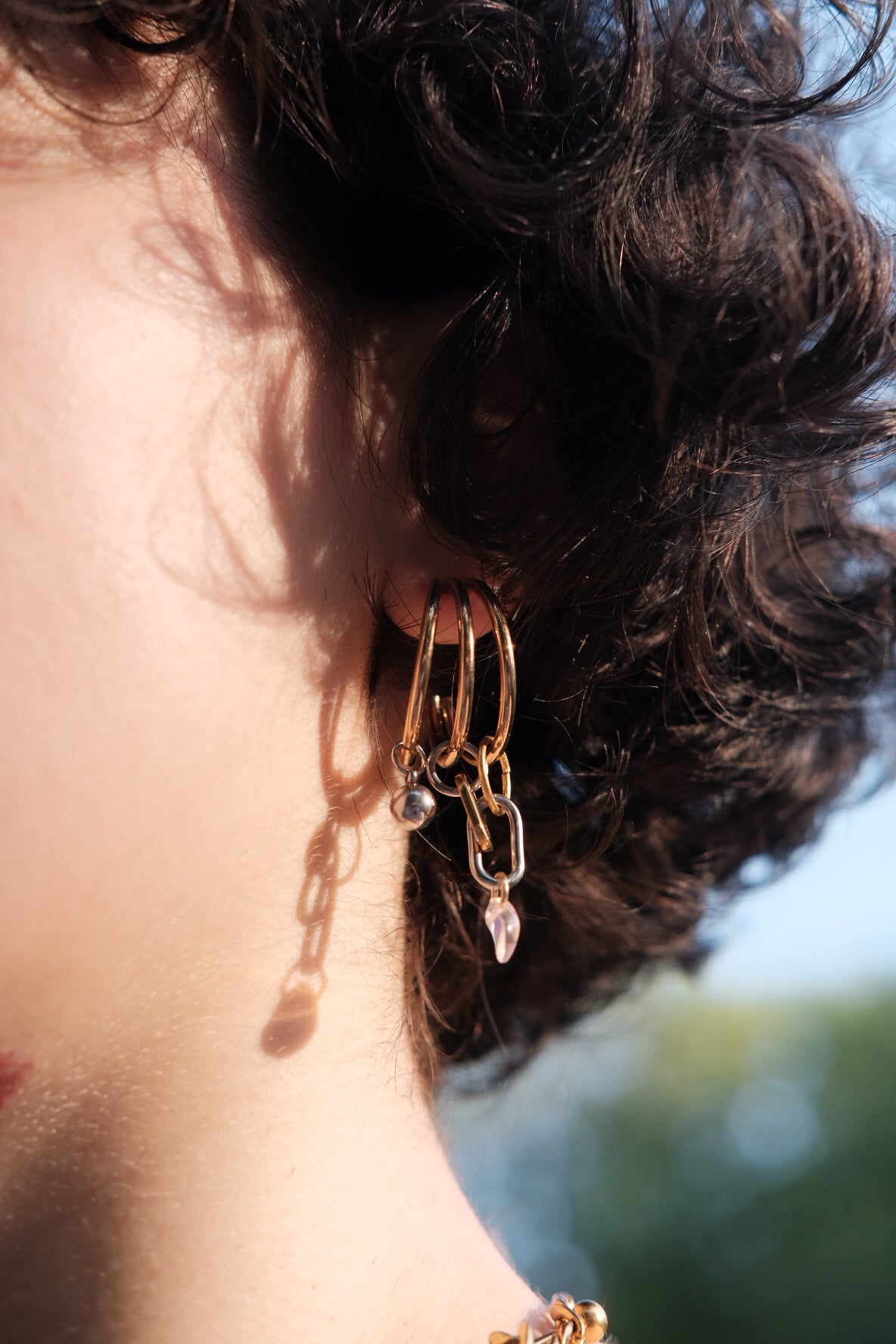3 of Cups earrings