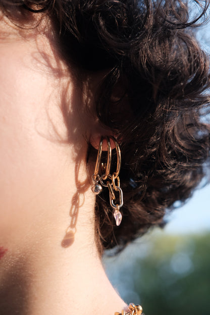 3 of Cups earrings
