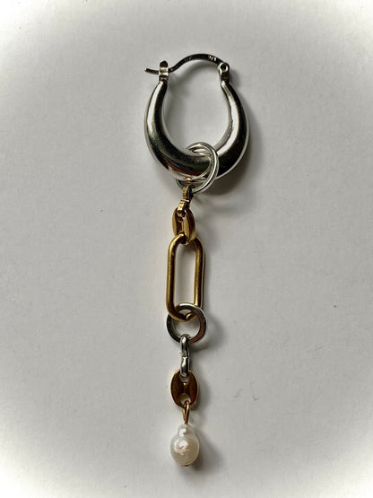 IX - The Hermit mono-earring