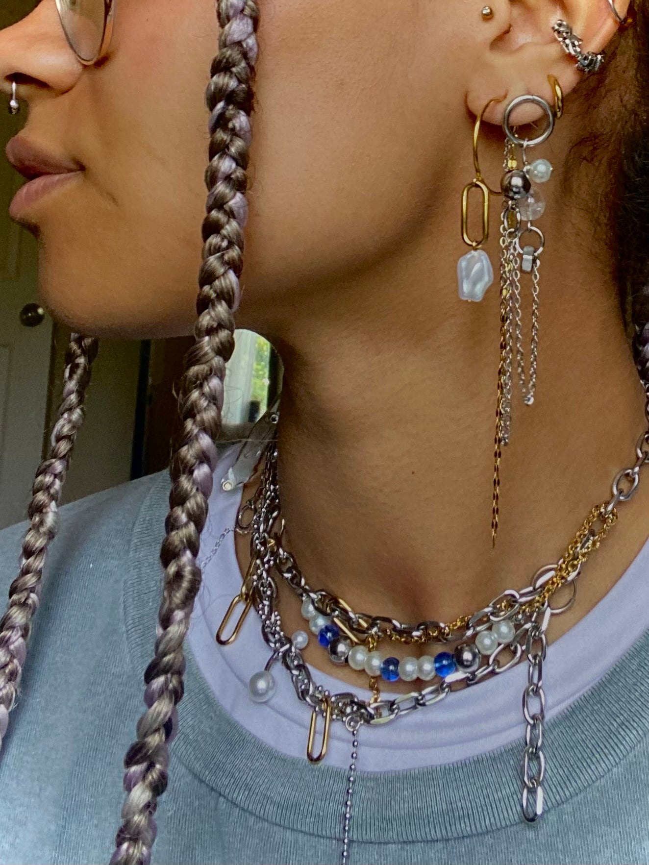 XV - The Shadow convertible necklace