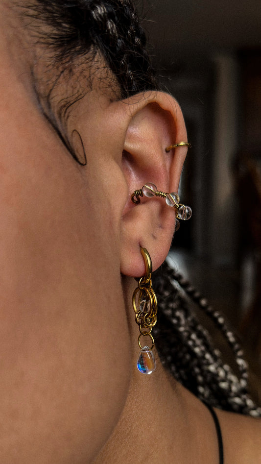 777 • Ear set [earcuff + mono-earring]