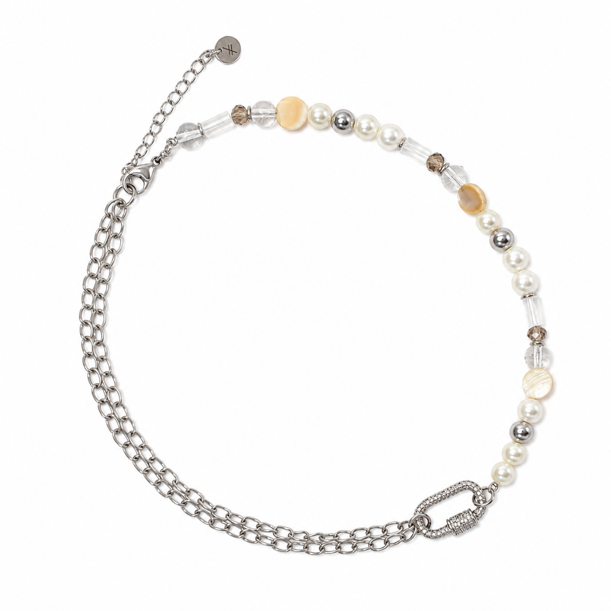 Ice Coffee • Collier [argent ou bourgogne]