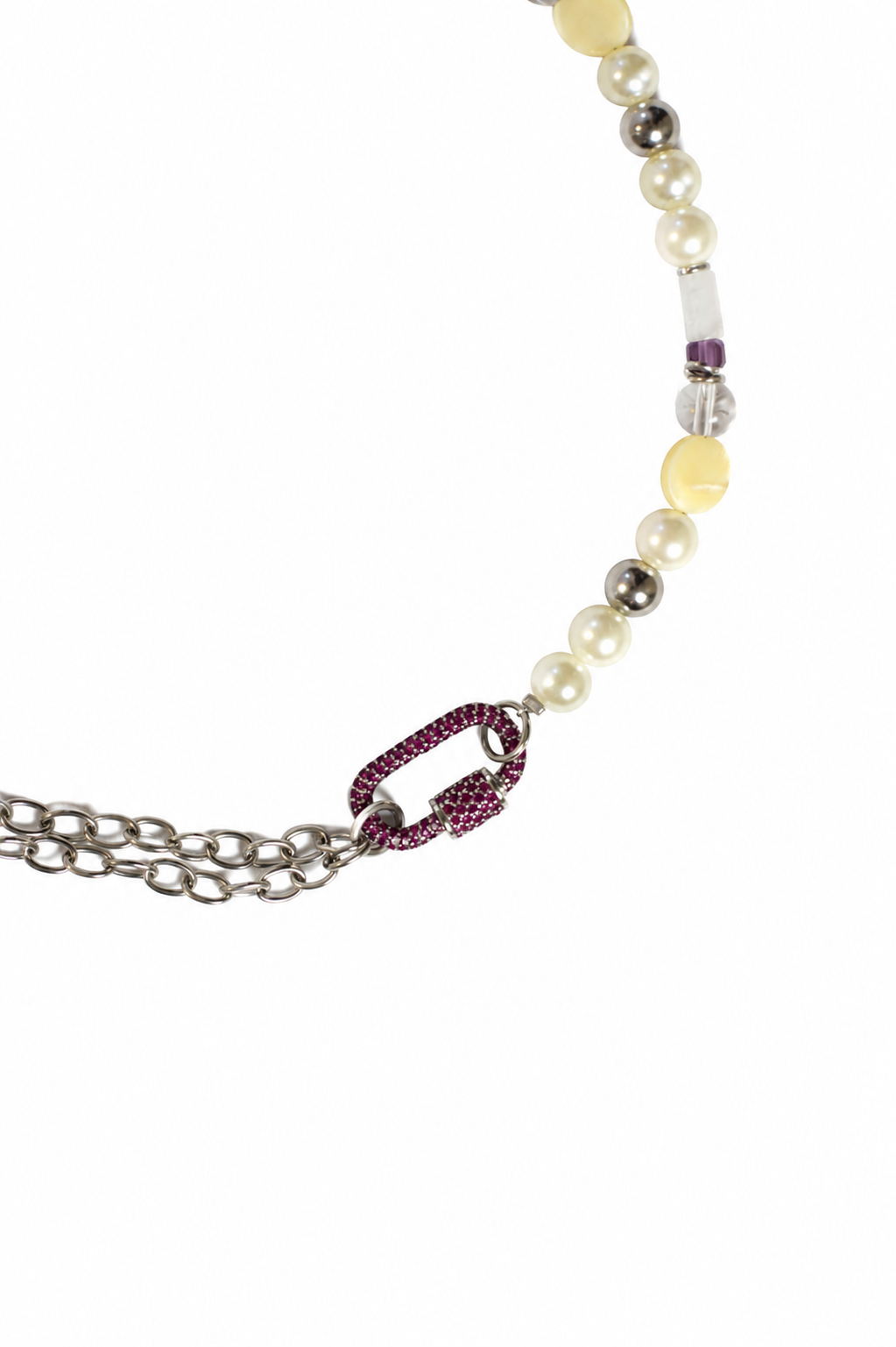 Ice Coffee • Collier [argent ou bourgogne]