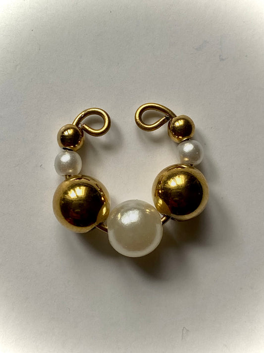 King of Pentacles earcuff