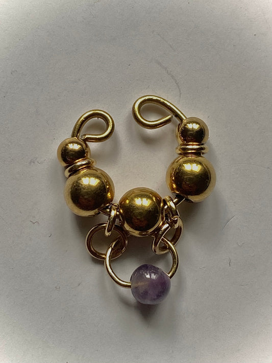 King of Wands earcuff