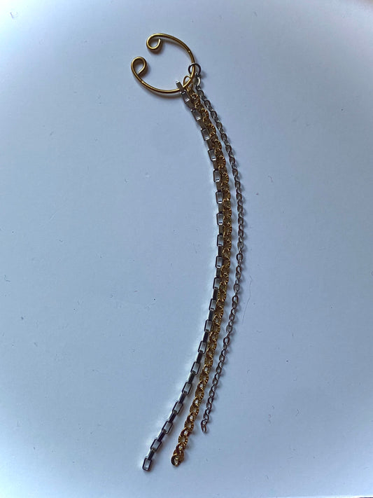 XIX - The Sun earcuff