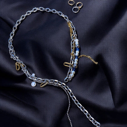 XV - The Shadow convertible necklace