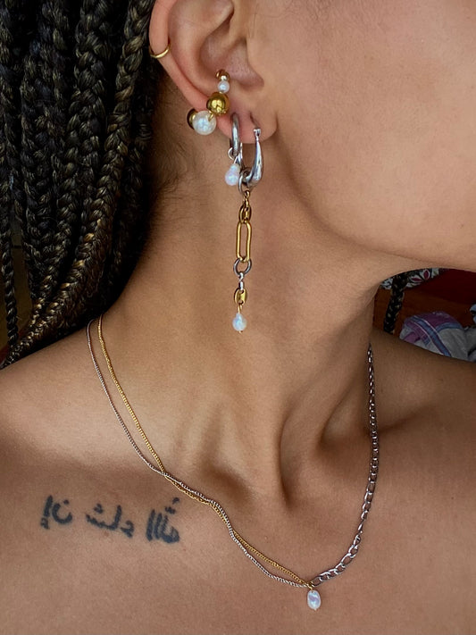 9 of Cups • Mono-earring