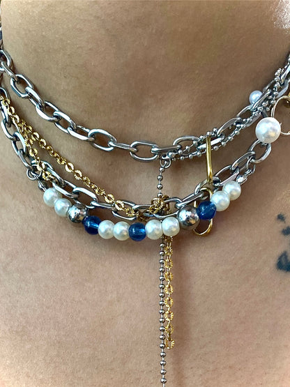 XV - The Shadow convertible necklace